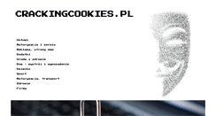 Desktop Screenshot of crackingcookies.pl